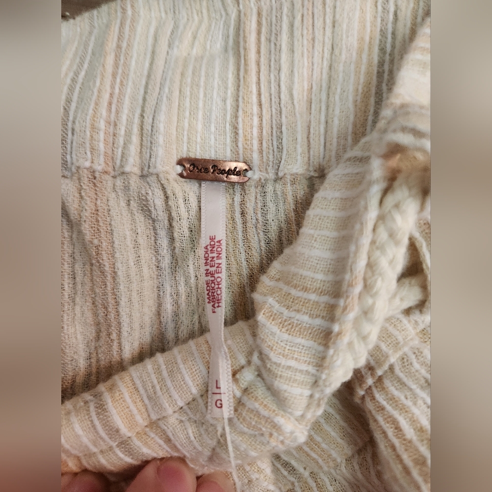 NWT L Free People Lined Harem Pants - Picture 2 of 3